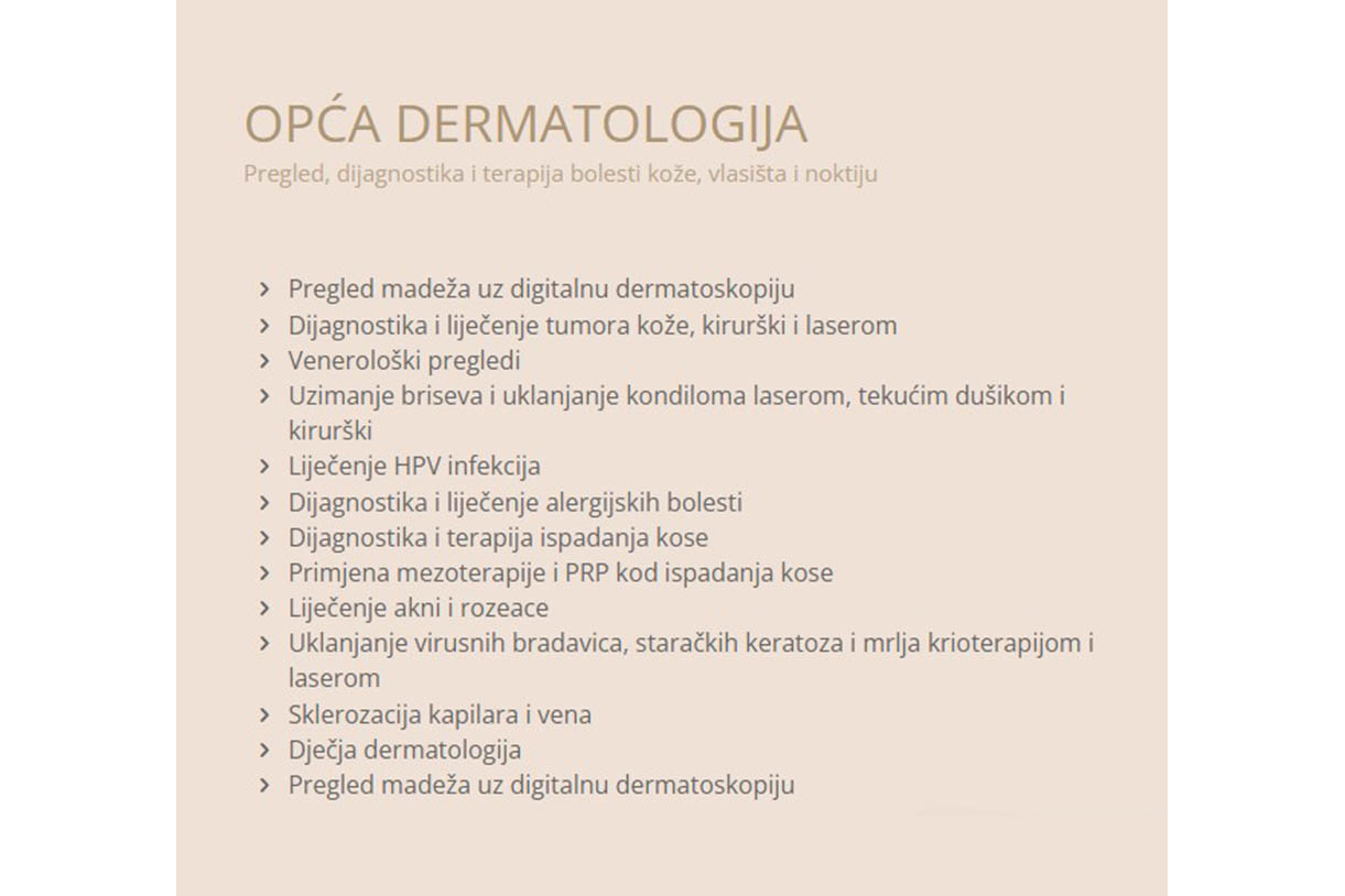 OPĆA DERMATOLOGIJA