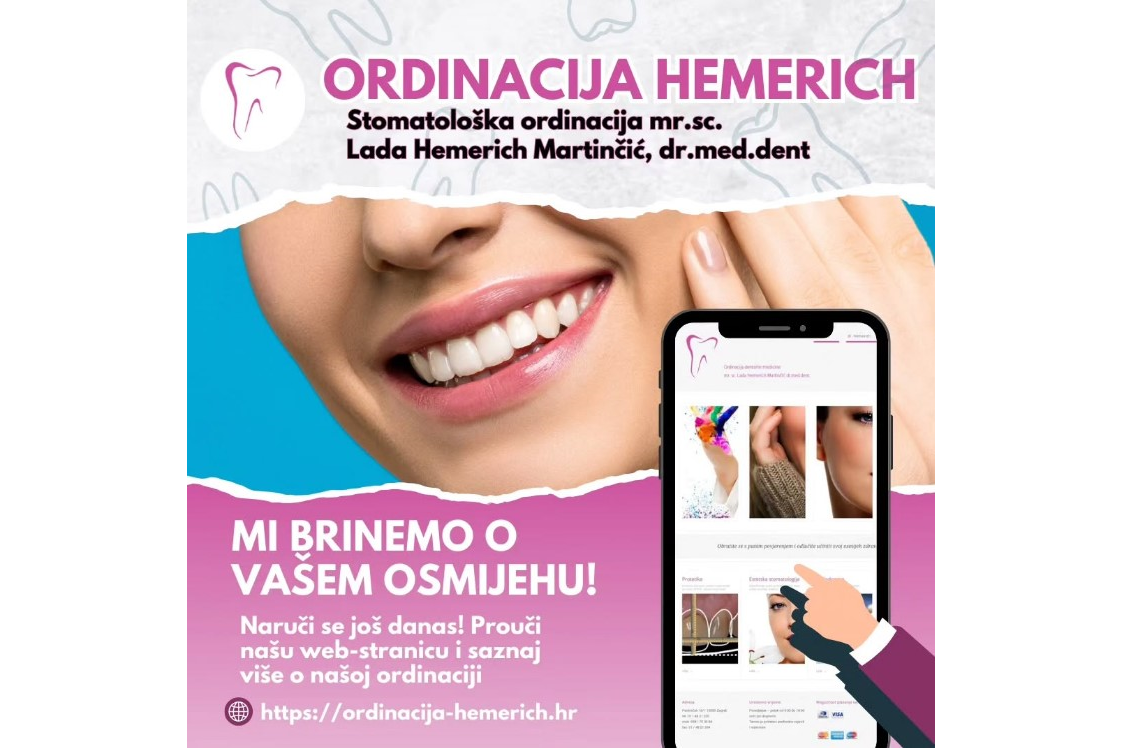 Ordinacija dentalne medicine mr.sc. Lada Hemerich Martinčić, dr.med.dent.