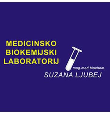 MEDICINSKO-BIOKEMIJSKI LABORATORIJ SUZANA LJUBEJ mag.med.biochem. logo