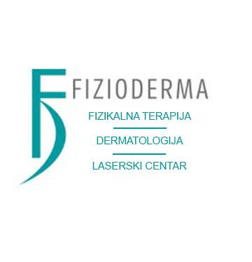 POLIKLINIKA FIZIODERMA d.o.o. fizikalna terapija, dermatologija, laserski centar logo